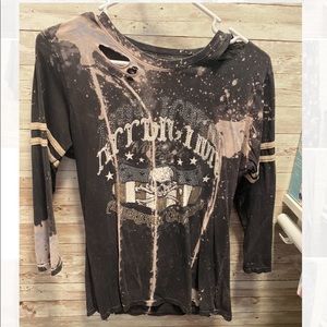 Affliction 3/4 Tee